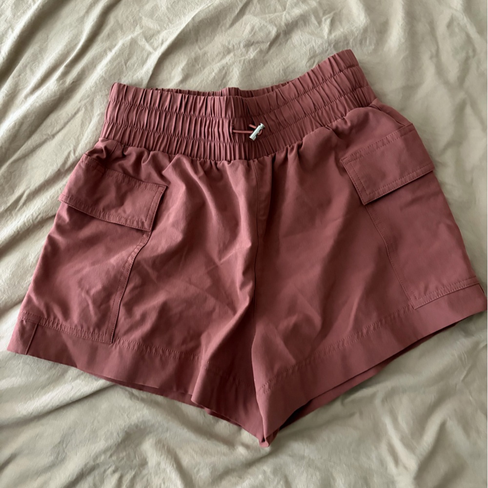 Abercrombie & Fitch Women's Traveler Dusty Pink Shorts